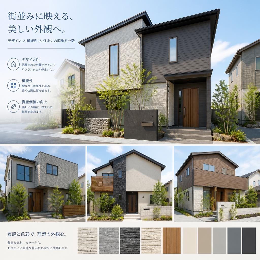おしゃれな外壁リフォームの新提案
