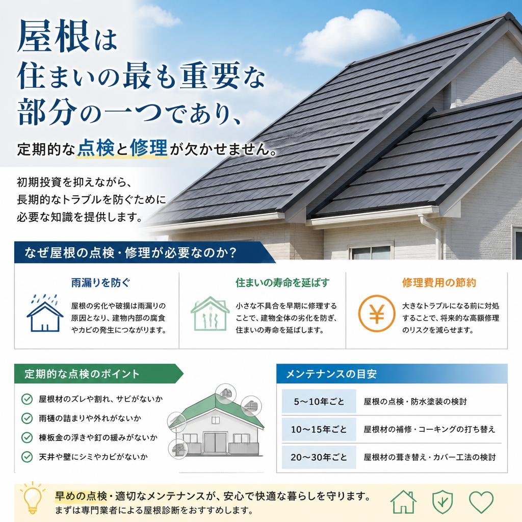 屋根修理の重要性