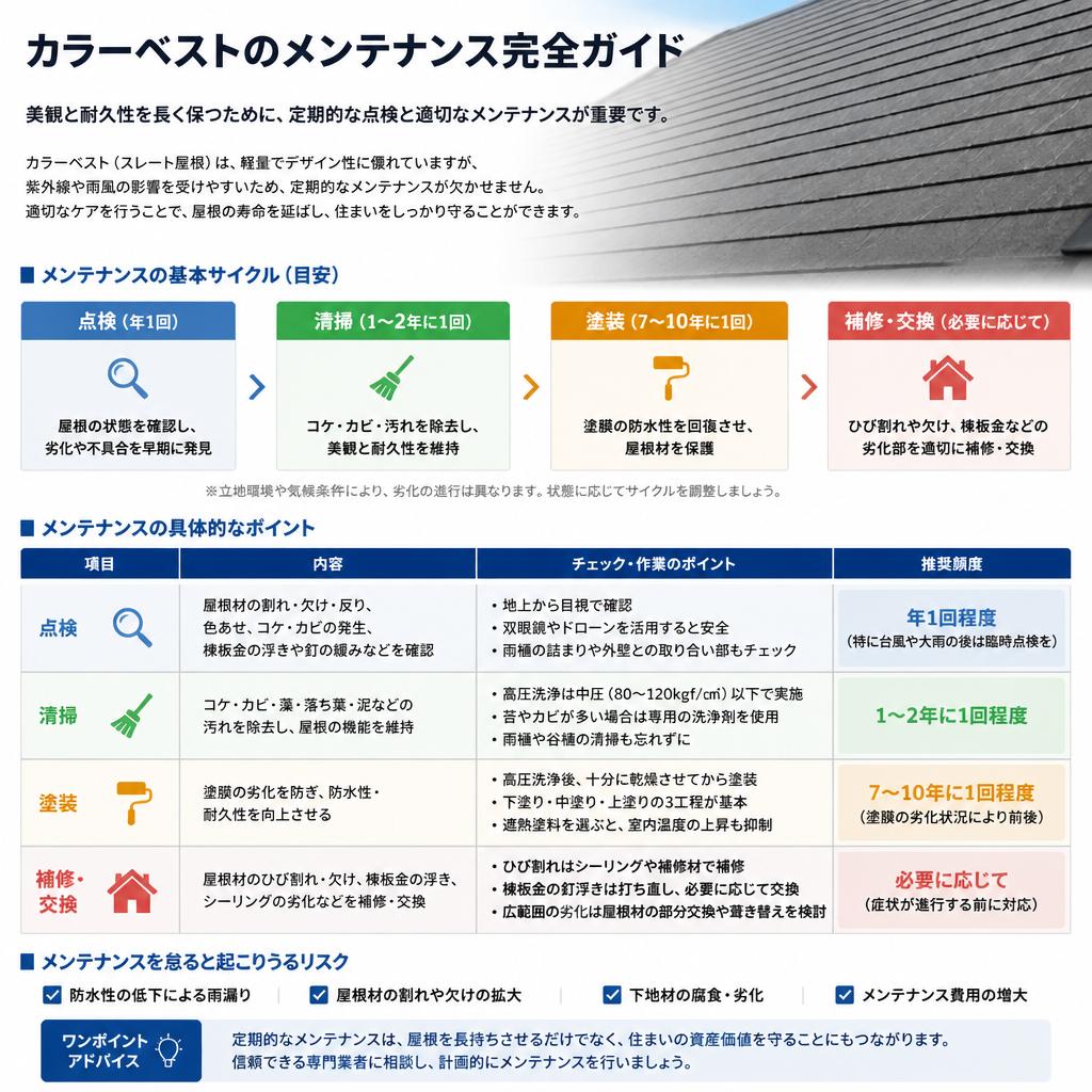 メンテナンスのすすめ