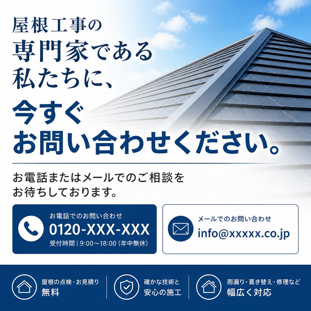 今すぐ無料見積もりを！