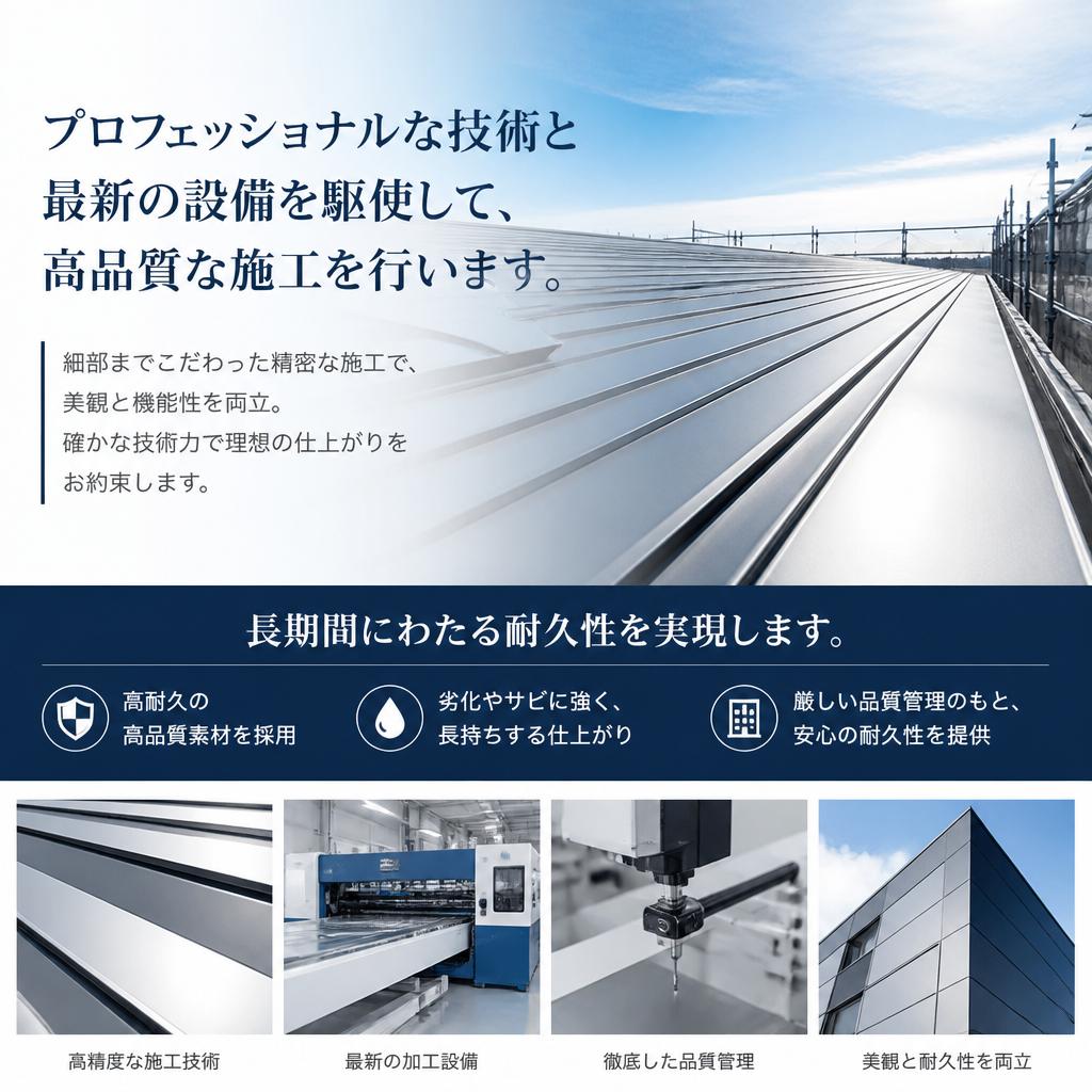 4. 高品質な施工