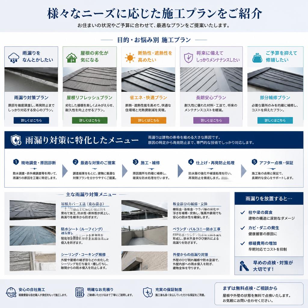 4. 提供する施工プラン