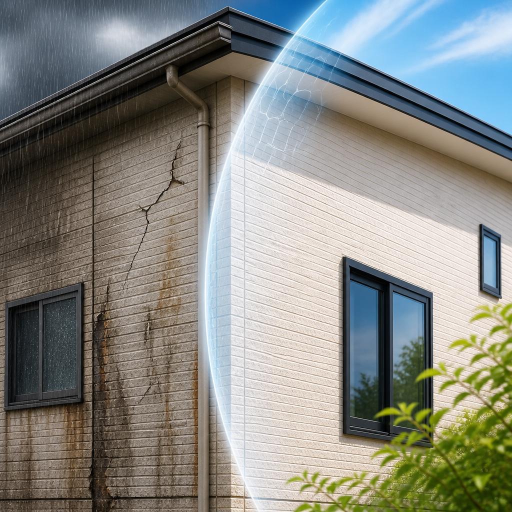 お住まいの外壁、しっかり守っていますか？