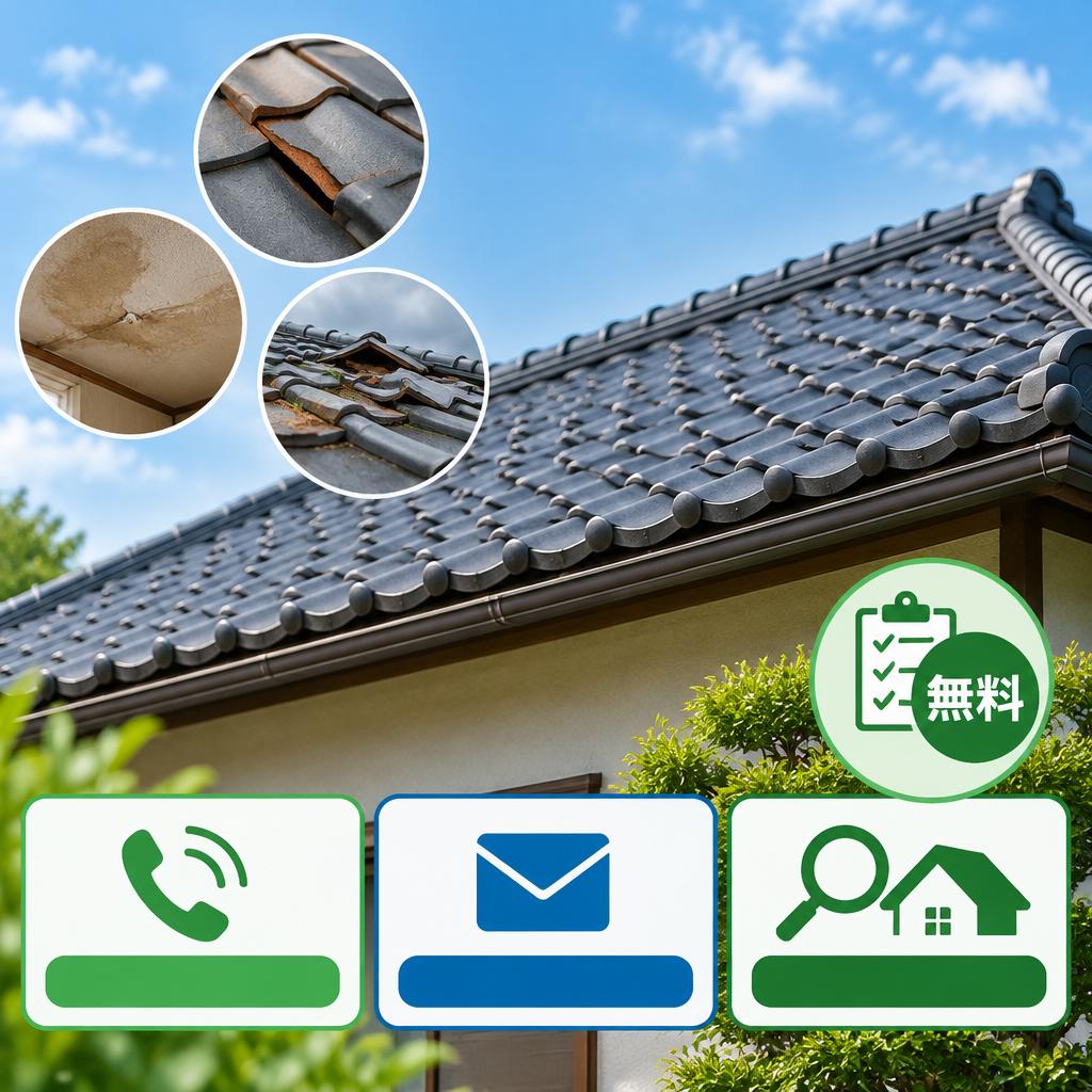 瓦の不安は、まず無料点検から。鈴鹿市のベルテックへご相談ください